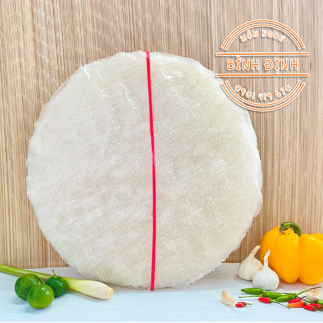 Bánh tráng gạo nhúng giòn Bình Định