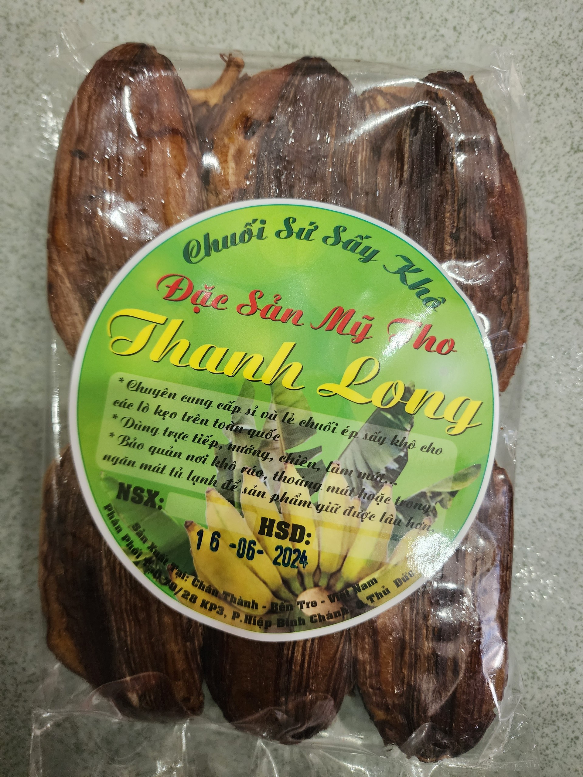 Chuối Hồng Mỹ Tho 500G
