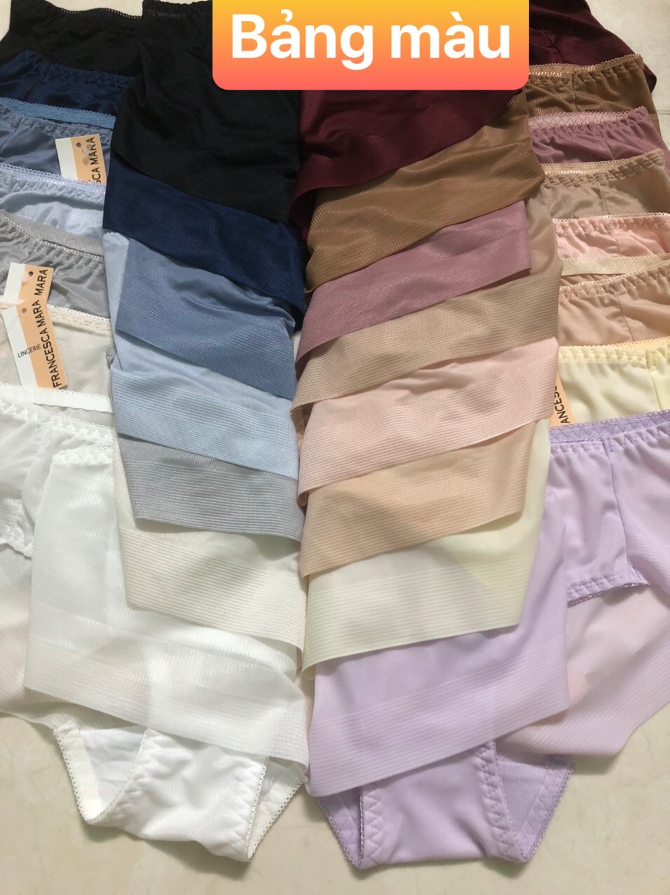 Combo 5 Quần lót nữ không viền vải voan Hàn cao cấp Thanh Lingier