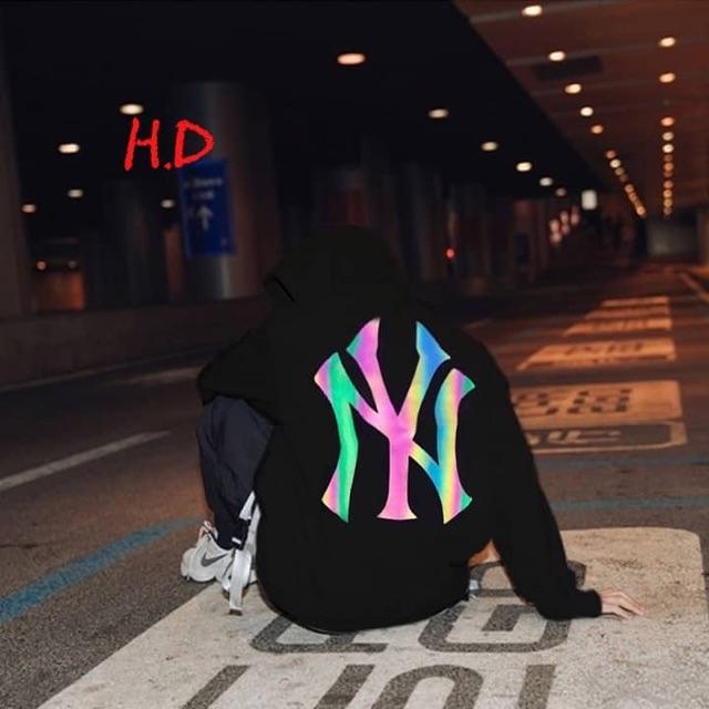 Áo hoodie phản quang NY HDA1119