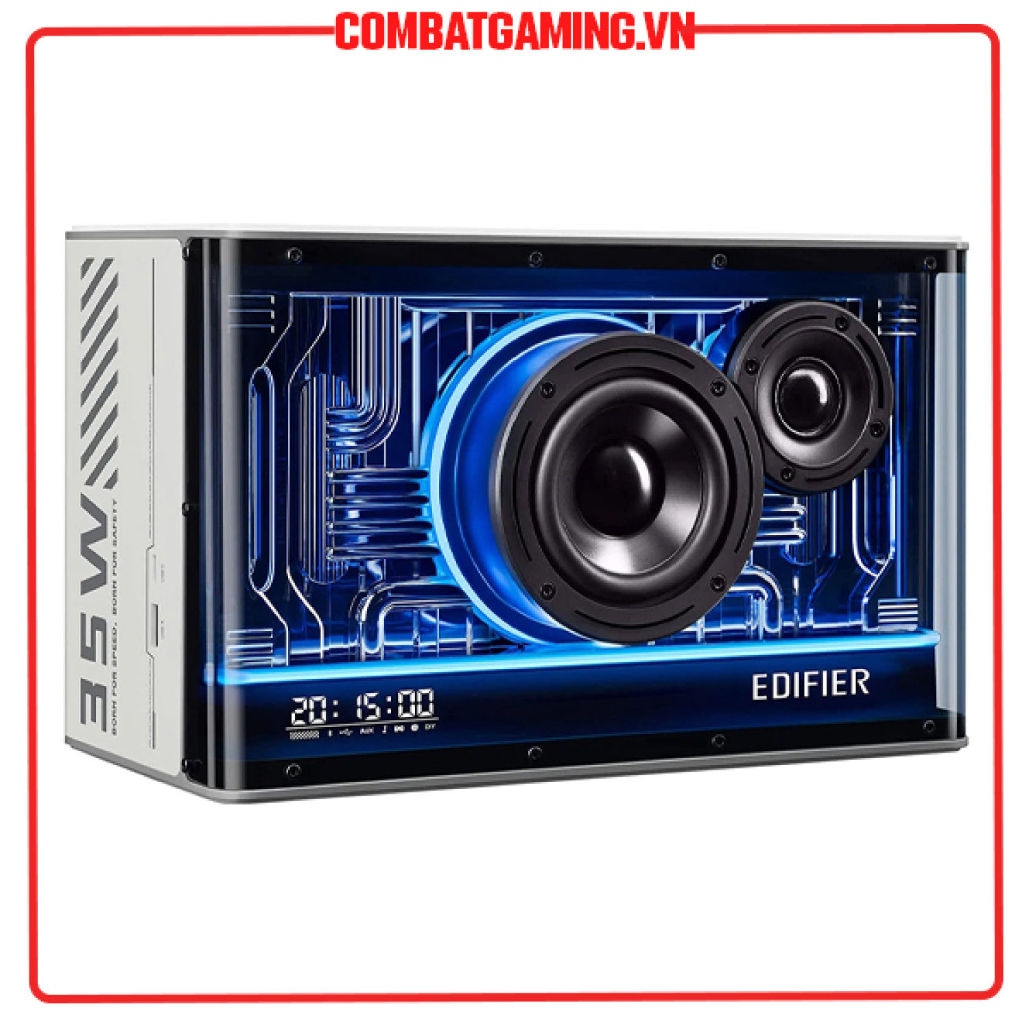 Loa EDIFIER QD35 - Âm Thanh Sạch Bluetooth V5.3 Black/White