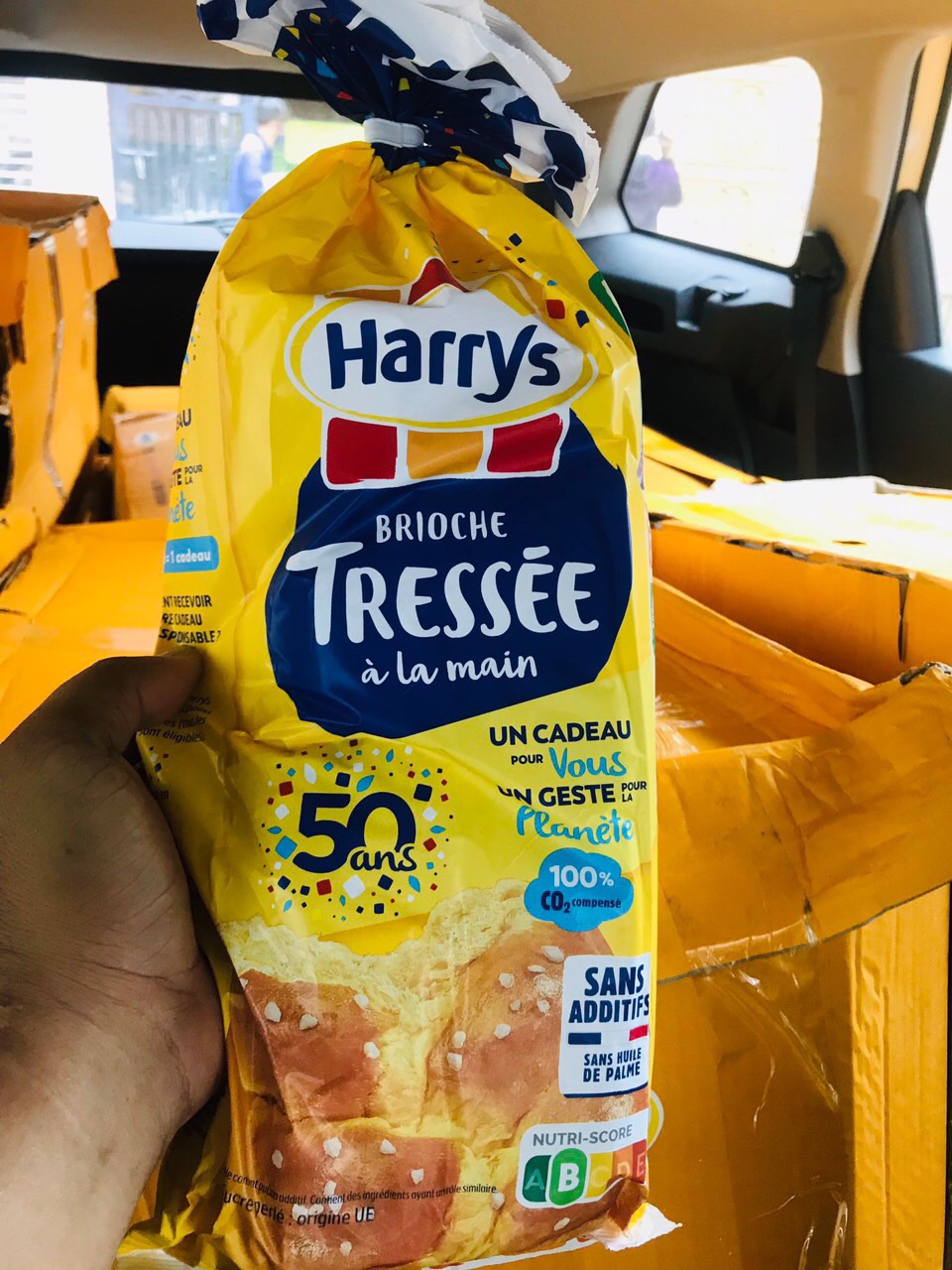Bánh mì hoa Cúc Harry's Pháp ổ lớn 500 gram (Date mới hàng tuần)