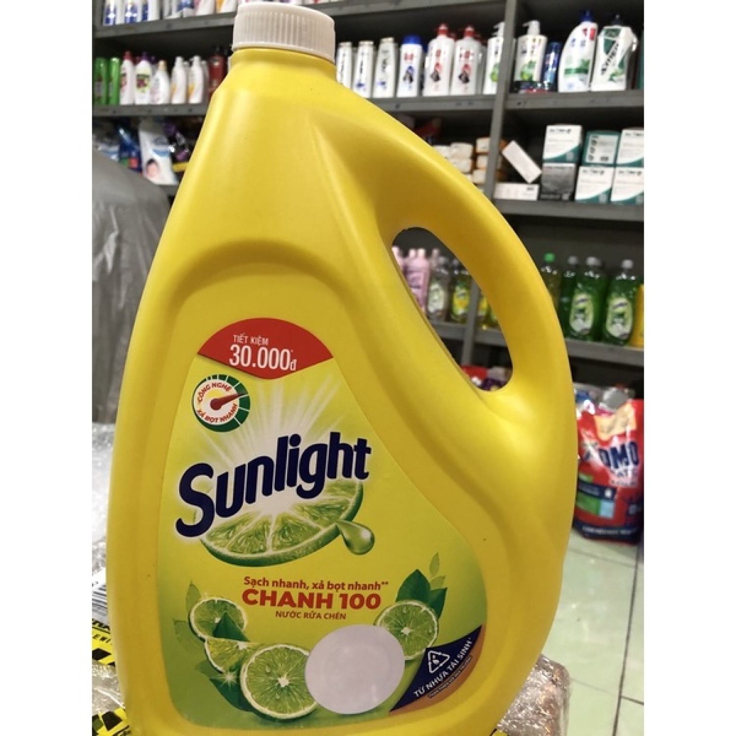Nước rửa chén Sunlight chanh can 3,6kg