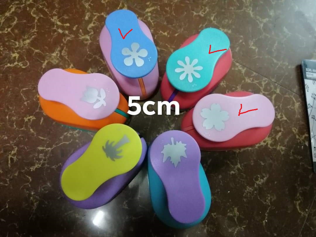 Dập Hoa Cúc, Dập Hình Trợ Lực Size 2.5 - 5cm (Giá 1 Chiếc)
