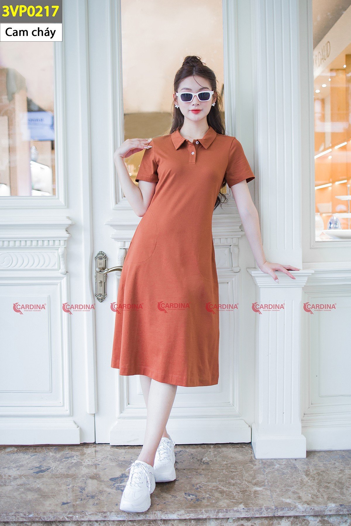 Váy(Đầm) POLO Cổ bẻ Cardina 3VP02