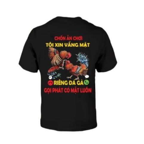 Áo Thun Độc Lạ - Áo Thun In 3D Mặt Sau Thời Trang