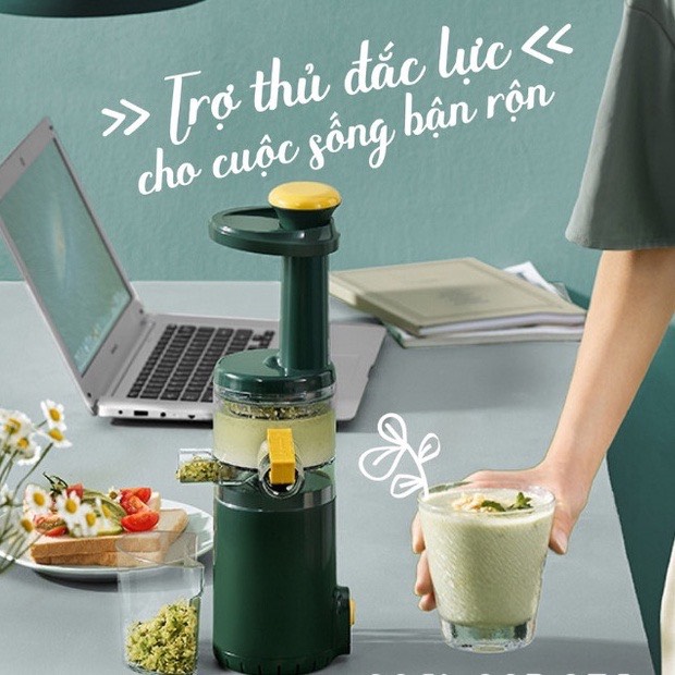 Máy ép chậm NINESHIELD KB-F6B- Máy ép chậm hoa quả rau củ