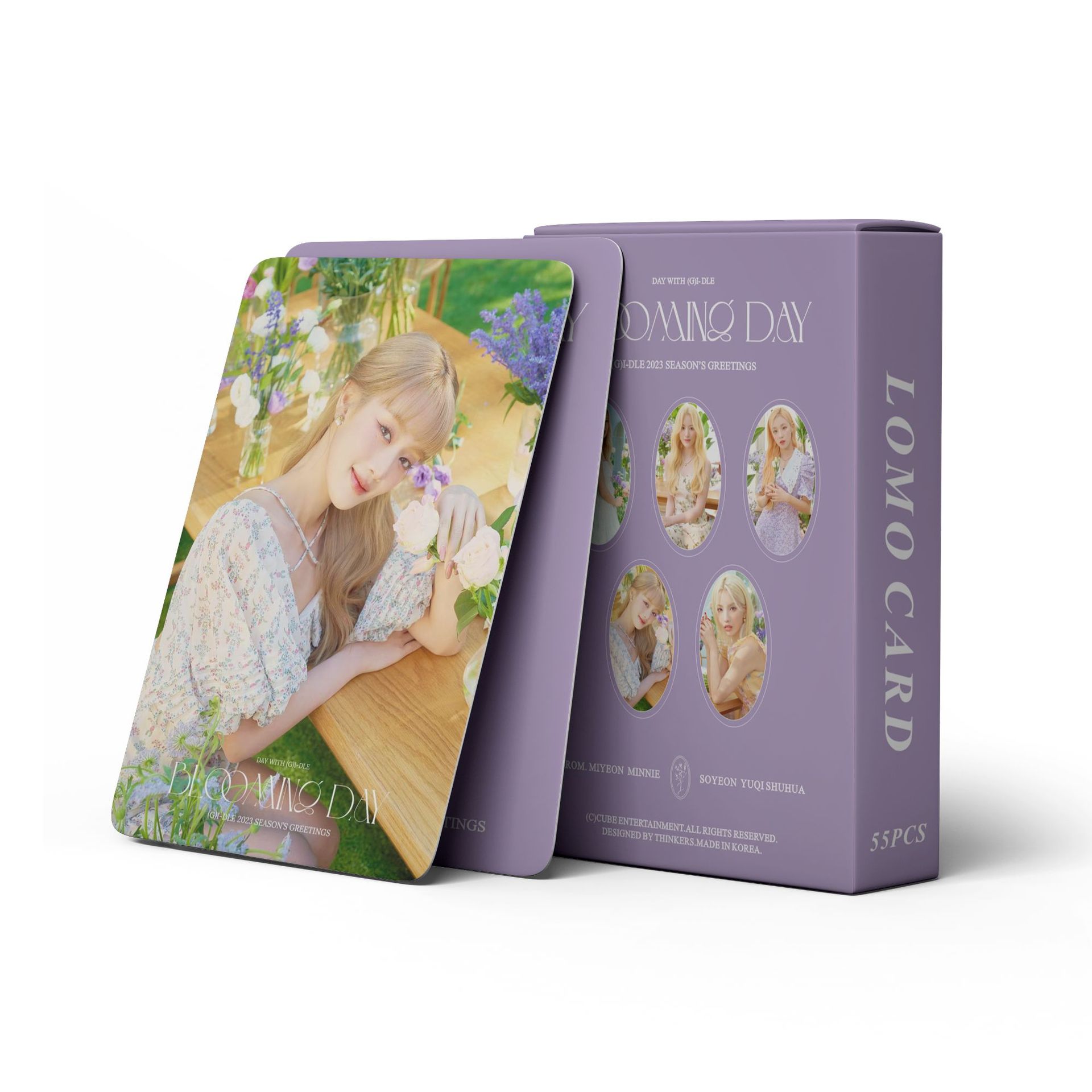 Set 55 lomo card (G)-IDLE - Season’s Greetings 2023