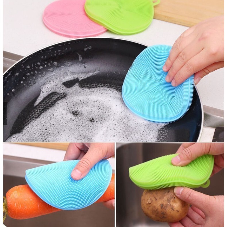 Combo 5 miếng rửa chén silicon đa năng