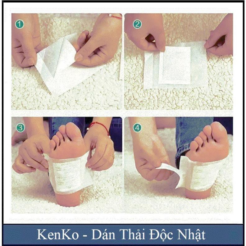MIẾNG DÁN THẢI ĐỘC CHÂN NHẬT BẢN - To Plan Natural Foot Sheets