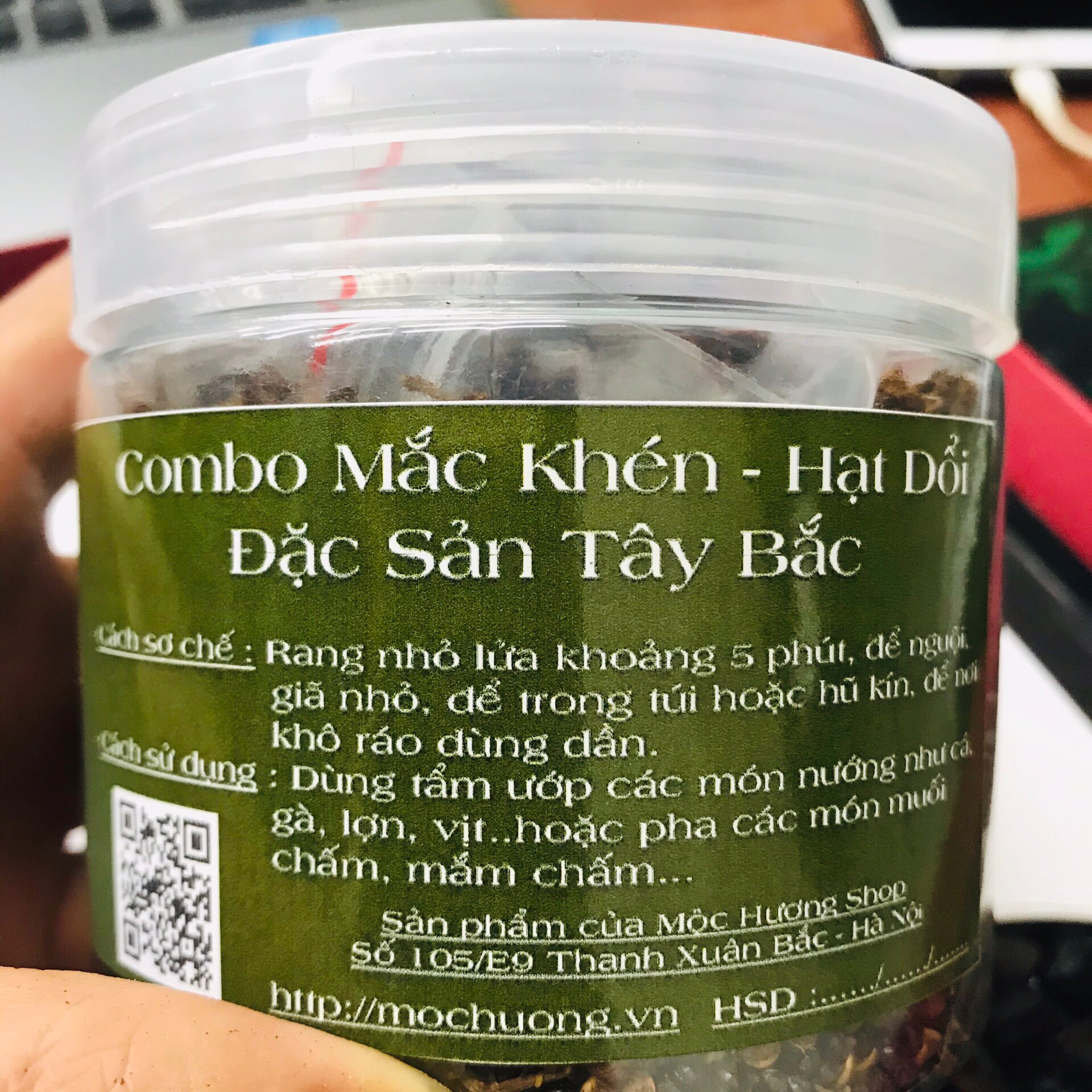 Combo 100g Mắc Khén + 50 Hạt Dổi