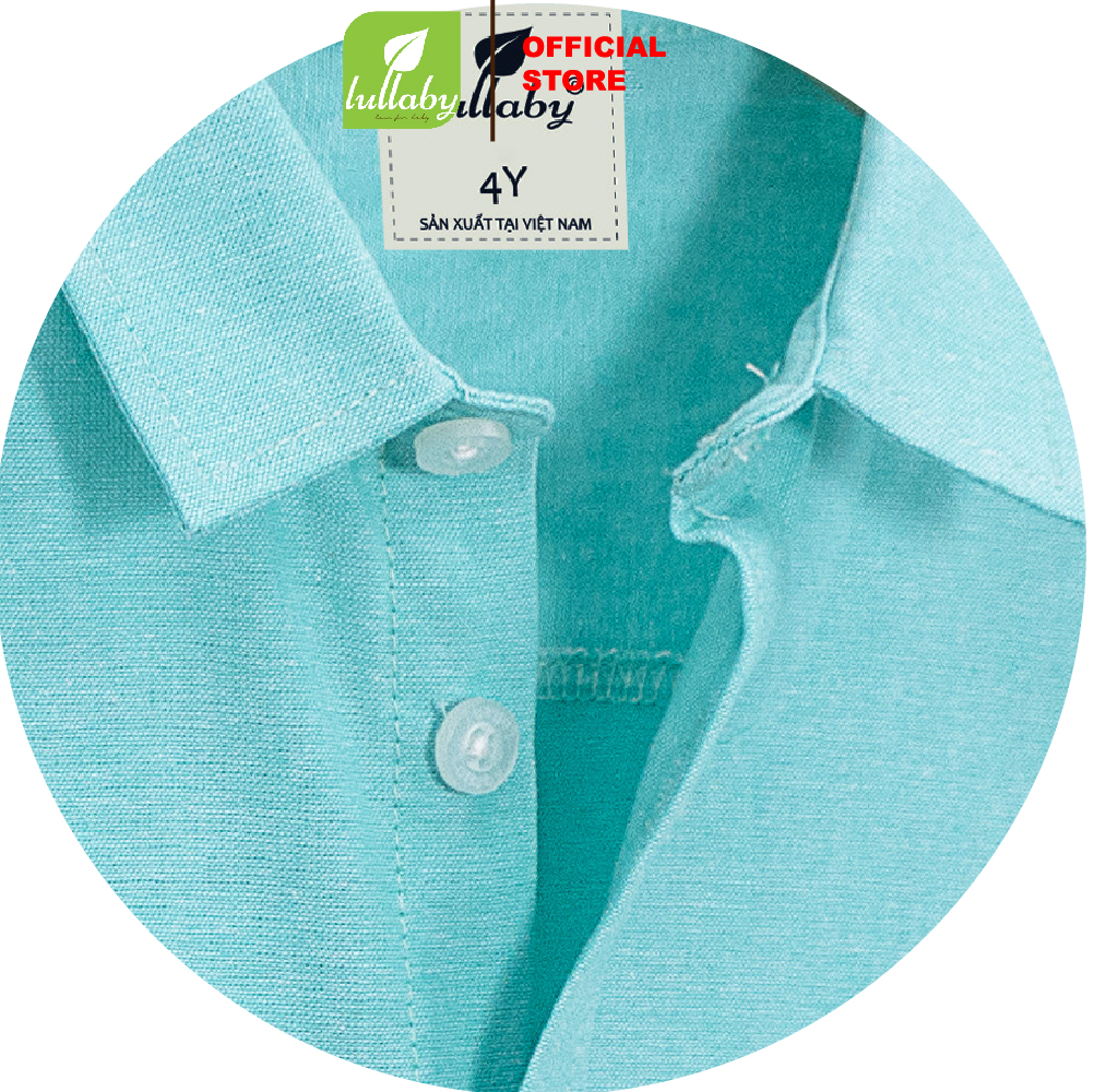 LULLABY - NH564M - Áo sơ mi cộc tay bé trai