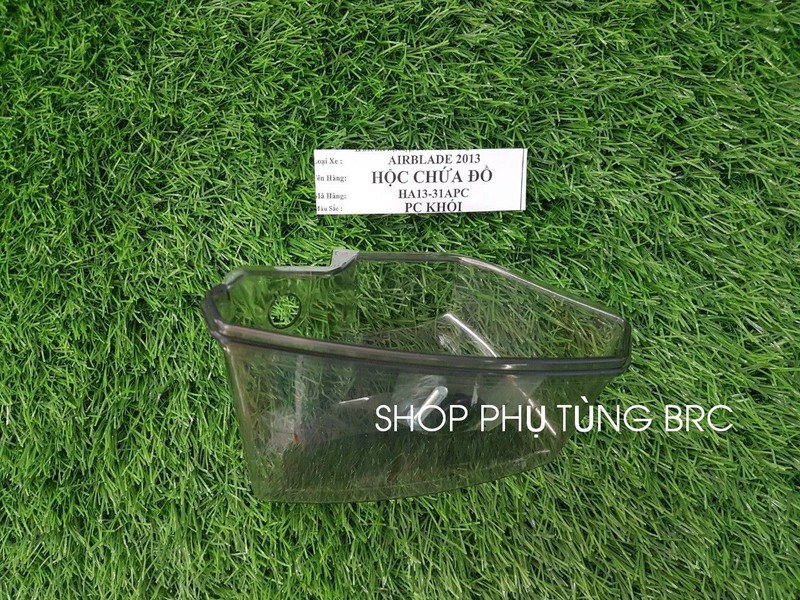 Hộp đựng đồ xe AIR BLADE 2013 - 2015 ( có 3 màu: màu cacbon, màu đen và màu khói trong)