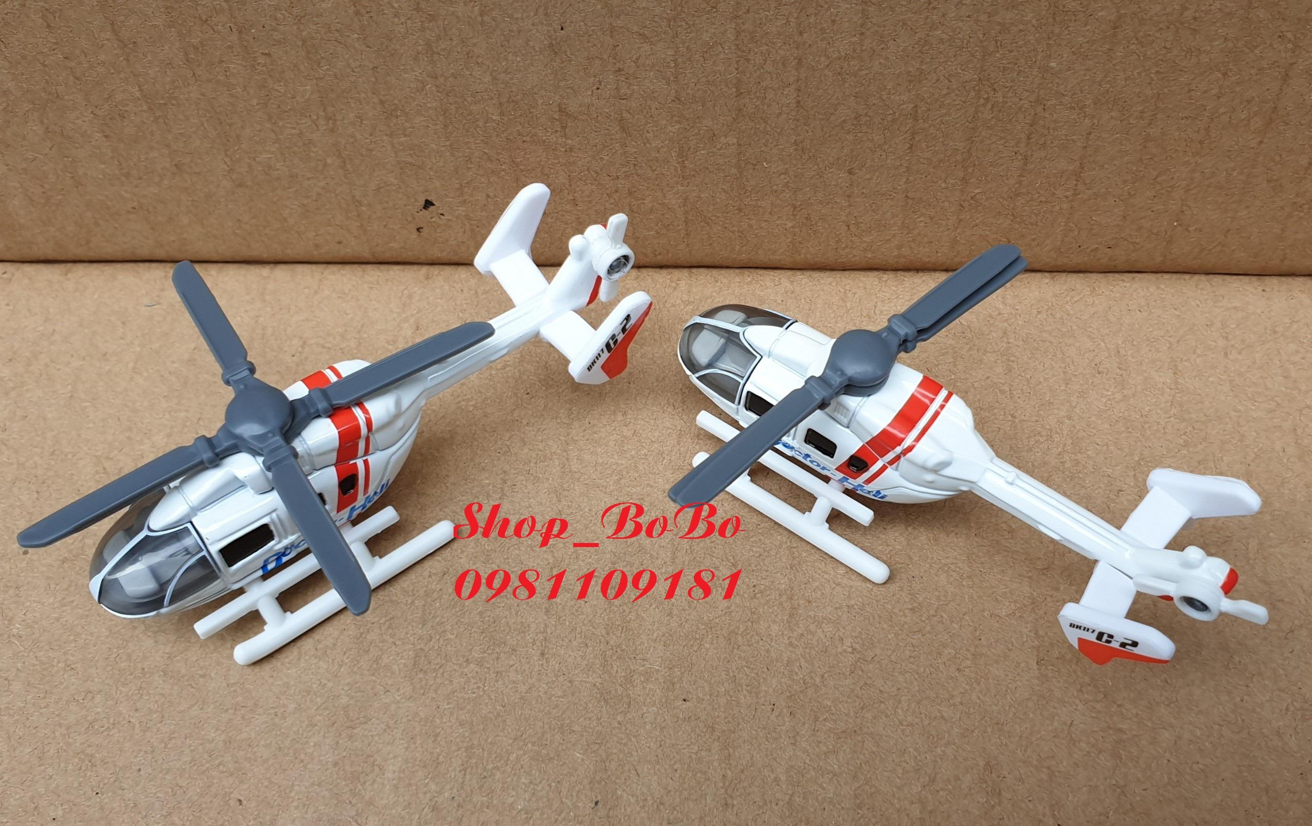 Máy bay Mô hình Tomica - Trực thăng màu trắng