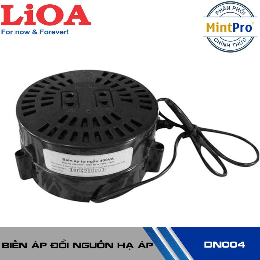 Biến áp đổi nguồn hạ áp Lioa DN004 1P - 400VA