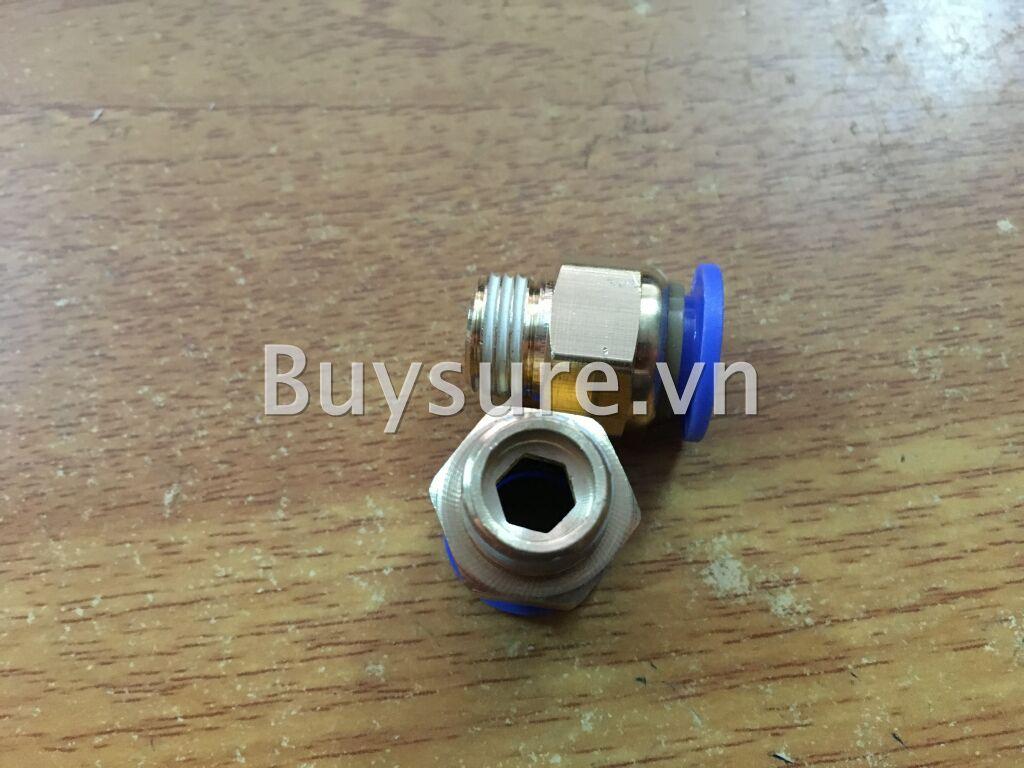 Bộ 2 ren ngoài 13 sang ống nhấn 10