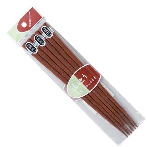 Set 3 đôi đũa gỗ 22,5cm (loại dày) - Hàng nhập khẩu Nhật Bản