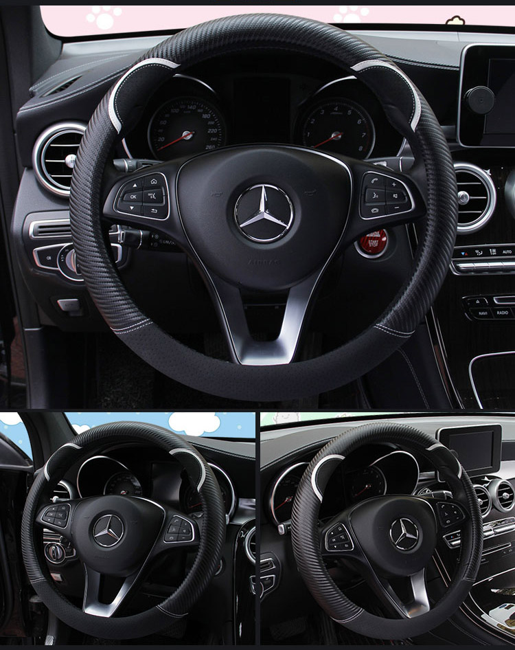 🚗 Bọc vô lăng thời trang Tai Mèo dễ thương 38cm