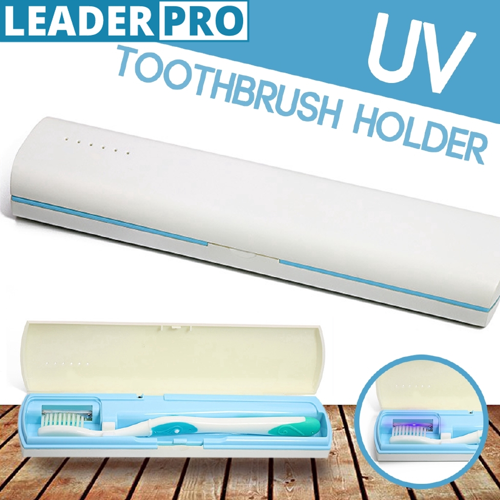 Portable Antibacteria Rechargeable UV Light Ultraviolet Toothbrush Automatic Toothpaste Dispenser Sterilizer Toothbrush Cleaner