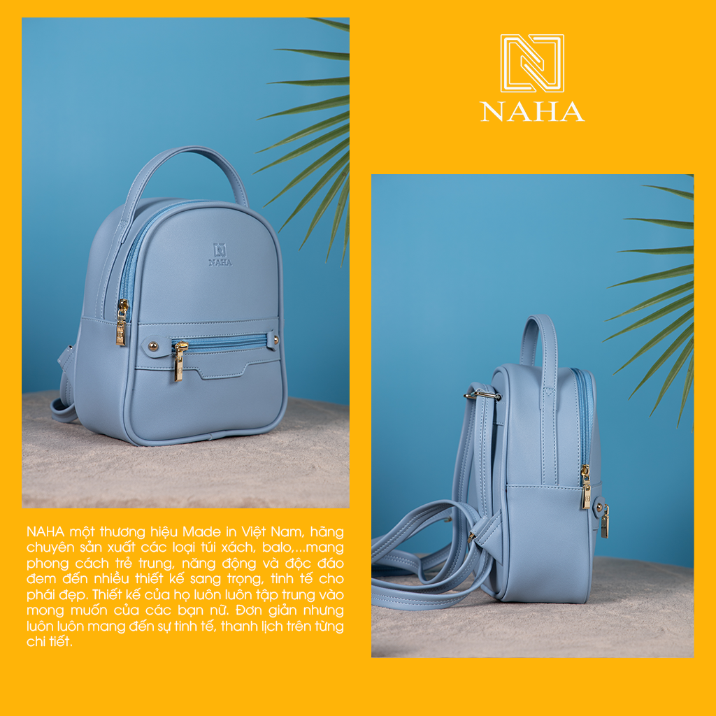 Balo Nữ Mini Thời Trang NAHA BL06 - Bảo Hành 12 Tháng