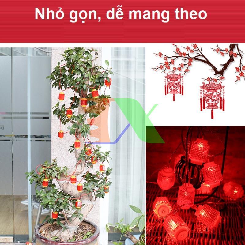[HẾT HÀNG][HẾT HÀNG][HẾT HÀNG] Đèn lồng trang trí nhấp nháy, đèn led trang trí led dây (5m)