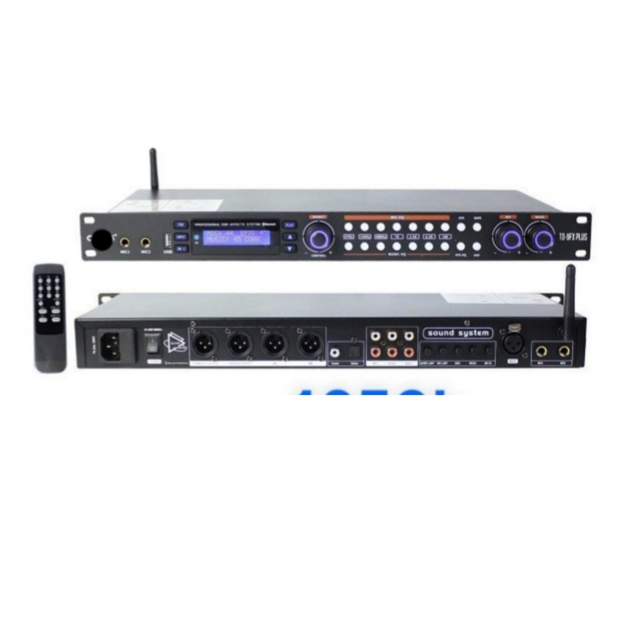 Mixer Vang Số Bluetooth Cao Cấp - Dành Cho Tủ Điện Và Phòng Hát