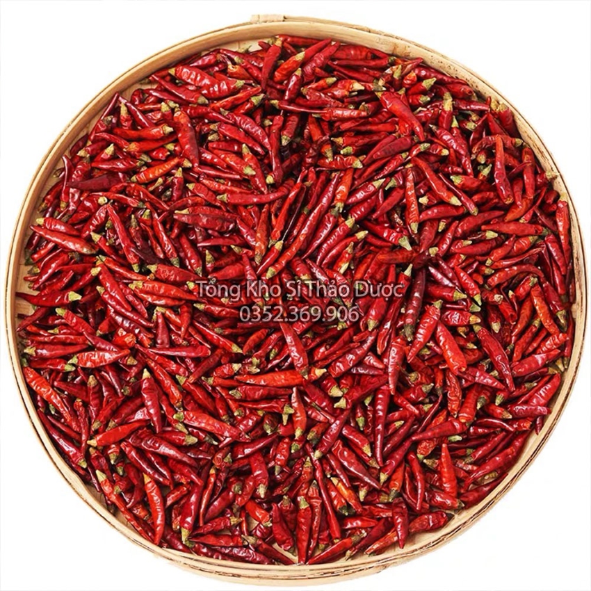 Ớt khô nguyên trái 1kg (nguyên liệu lẩu tứ xuyên, thơm, cay nồng)