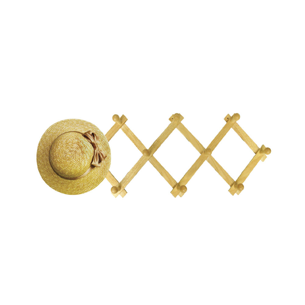 Móc Áo 10 Núm Gỗ Đức Thành - 08021