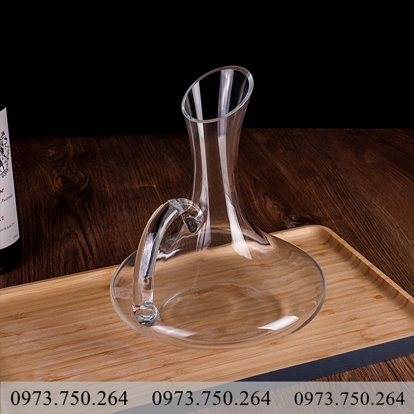 Bình thở rượu vang có quai 1600ml