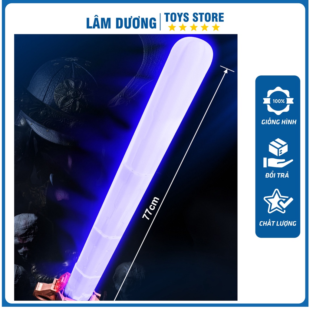 Kiếm Ánh Sáng Lazer Phiên Bản Mới Có Thể Ghép Đôi Sử Dụng Pin Sạc Type C LÂM DƯƠNG TOYS