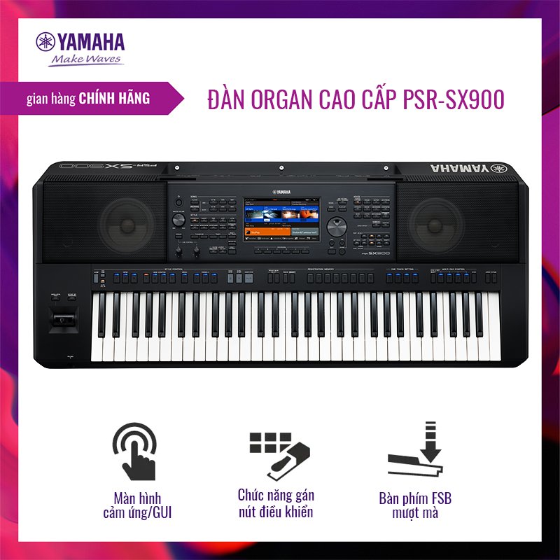 >> BÁO GIÁ BÀN TRỘN YAMAHA EMX 7 - HÀNG CHÍNH HÃNG | Shopee Lazada Sendo Tiki mới nhất 33 Đàn Organ (Keyboard) Yamaha PSR-SX900 - Màn hình cảm ứng màu 7 inch, Joystick 4 chiều, Bàn phím FSB cùng sự nâng cấp đáng kể về dung lượng bộ nhớ và chất lượng âm thanh - Bảo hành chính hãng 12 tháng