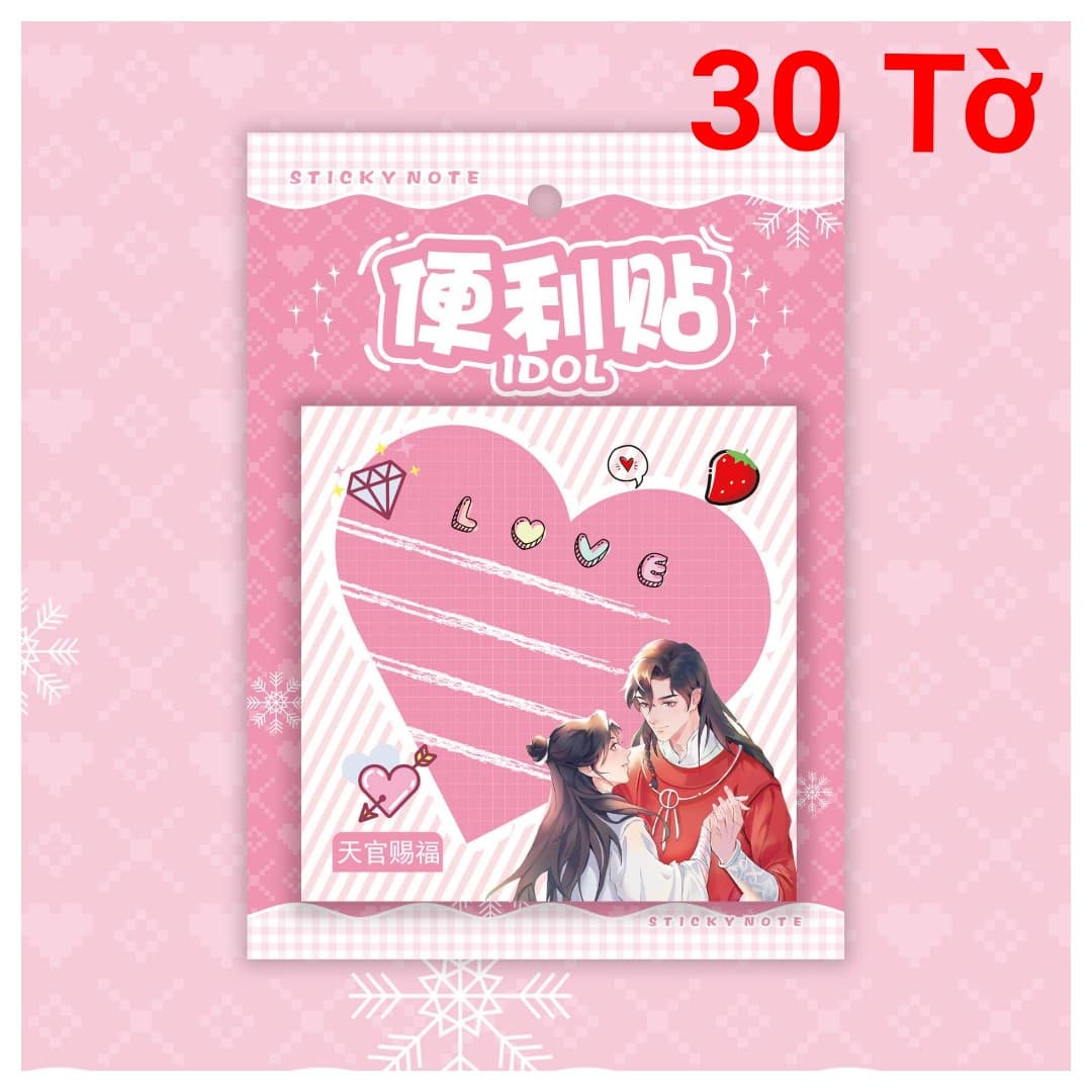 [ Giấy Ghi Chú ] Ảnh Nhân Vật Thiên Quan Tứ Phúc.