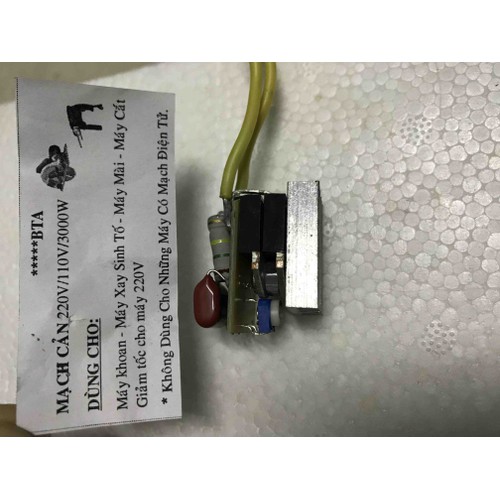 Mạch chuyển điện 220v sang 110v  - dùng cho máy nội địa