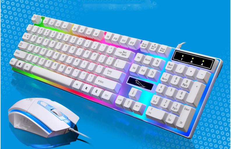 BÁO GIÁ BÀN PHÍM G21 LED ĐA MÀU HN GIẢ CƠ GAME CHUYÊN DỤNG | Shopee Lazada Sendo Tiki mới nhất 6 Combo Bàn phím giả cơ dành cho game thủ NTC G21 led đa màu và chuột R8 - BỘ BÀN PHÍM CHUYÊN GAME G21 VÀ CHUỘT R8 1602 LED 7 MÀU - Bộ bàn phím chuột dây G21 / Bộ bàn phím chuột giả cơ Led 7 G21. Bảo hành uy tín 1 đổi 1