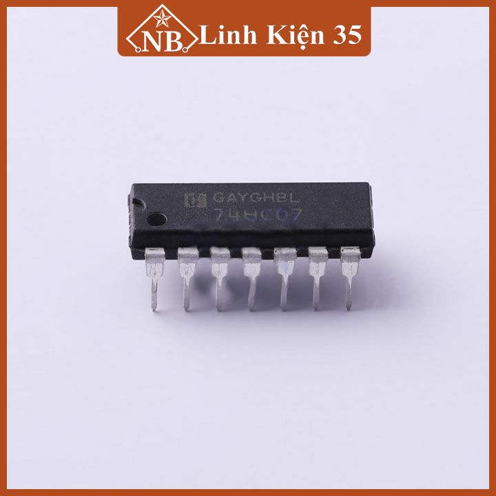 IC 74HC07 14 chân cắm DIP14/ chân dán SOP14