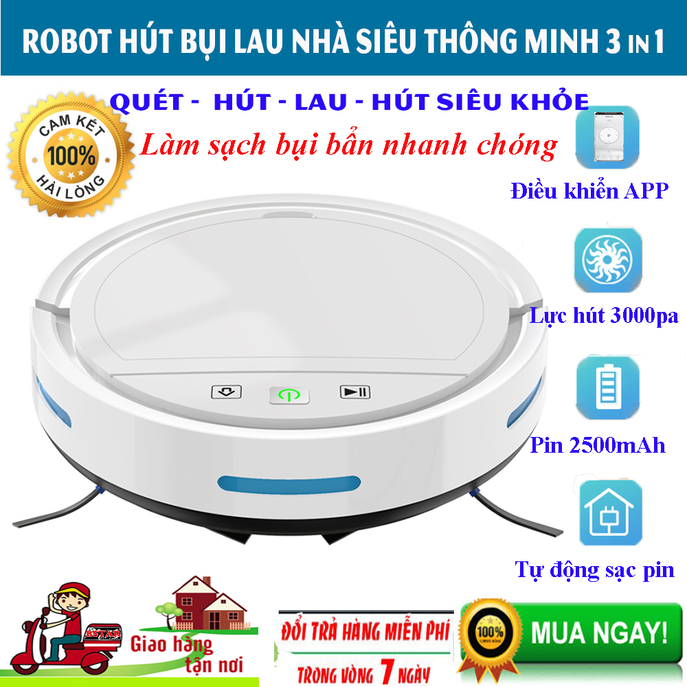 [SẢN PHẨM MỚI] Robot Hut Bui Lau Nha, Máy Hút Bụi,Robot ...
