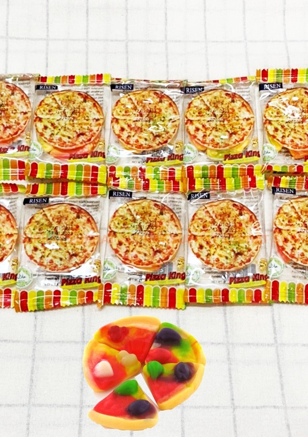 Kẹo dẻo risen pizza (50 gói)