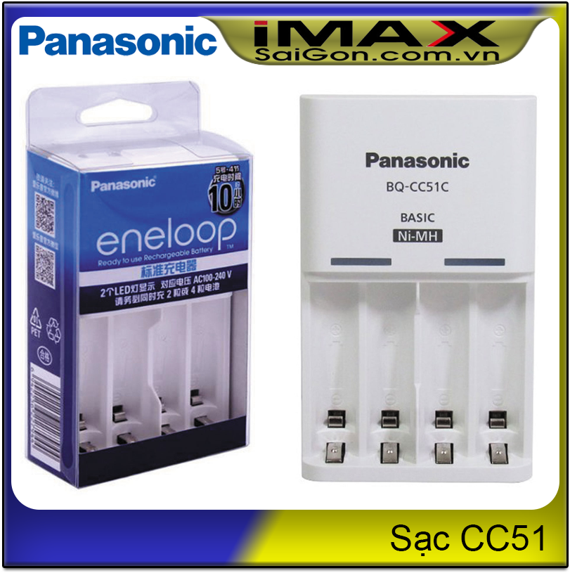 Sạc pin aa / aaa bq-cc51