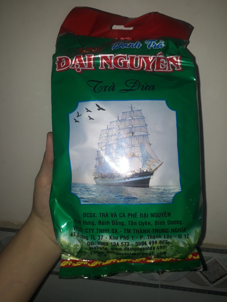 Trà Dứa Đại Nguyên thơm ngon, đậm đà
