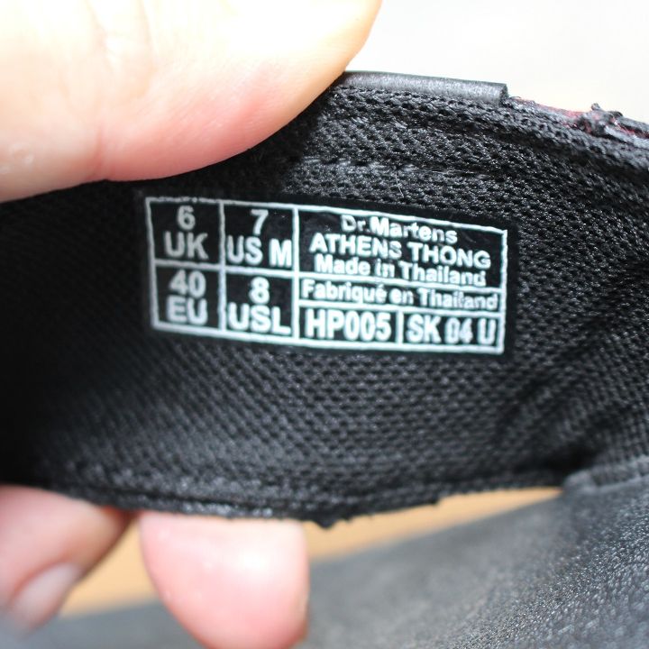 Dép Dr.Martens Athens Thong  ThaiLan Full Hộp (DR.K05)