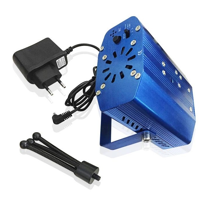 Đèn Laze Chiếu Sáng Sân Khấu Mini Laser (Hiệu Ứng NHIỀU HÌNH)