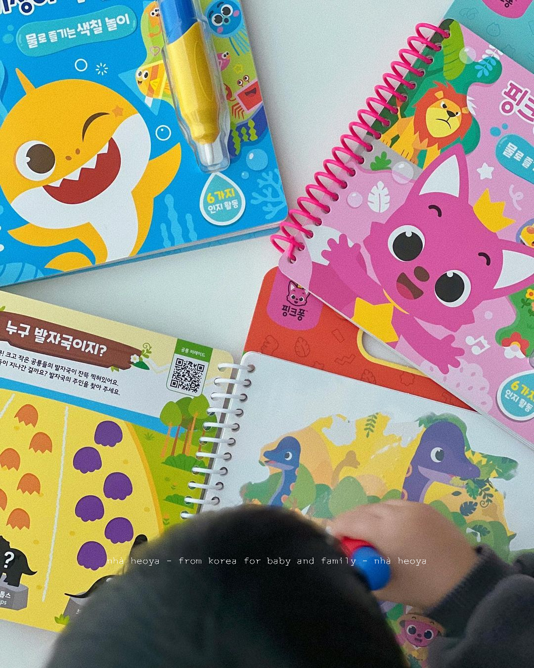 SÁCH TÔ MÀU MA THUẬT MAGIC WATER PINKFONG
