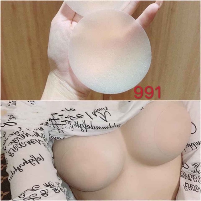 Bộ 2 Miếng Dán ngực tàn hình, Miếng Dán Đầu Ti - HD365