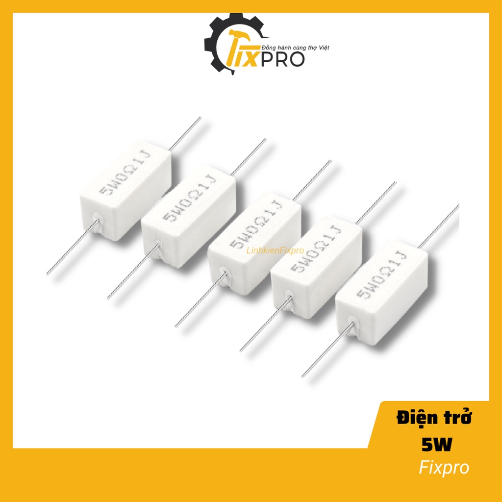 Combo 5 chiếc Điện trở 5W 47K chất lượng tốt