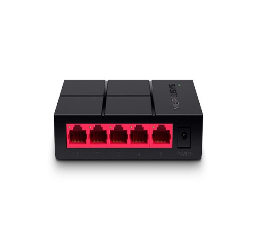 Bộ Chia Mạng Mercusys MS105G - Hàng Chính Hãng