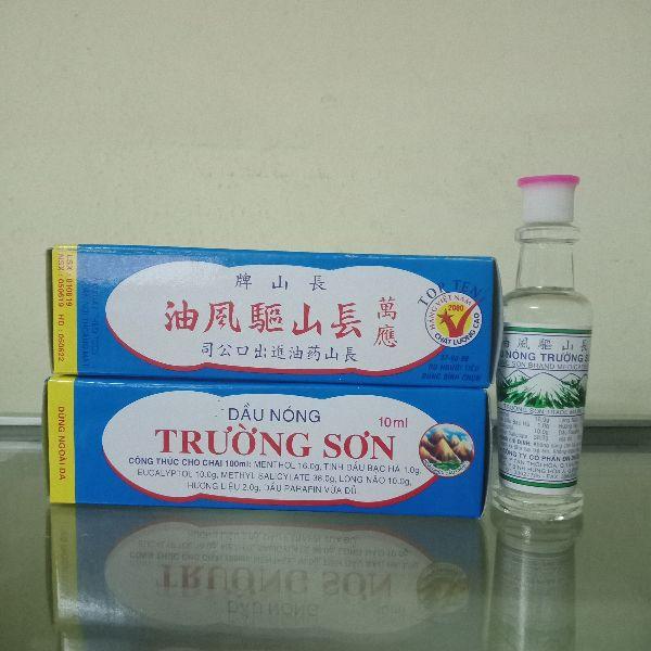 2 lọ Dầu nóng Trường Sơn lọ 10ml