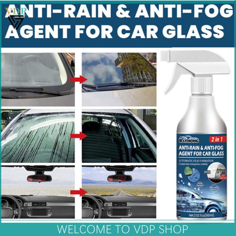 Anti-rain Anti-fog Agent for Car Glass Windshield Rain Repellent Spray 60ml