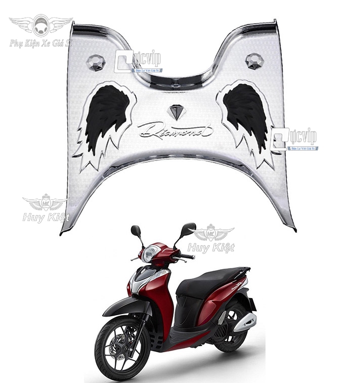 Thảm Lót Chân Trước SH Mode 2020 Mạ Crom MS3274