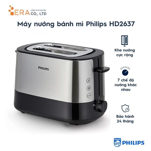 Máy nướng bánh mì Philips HD2637