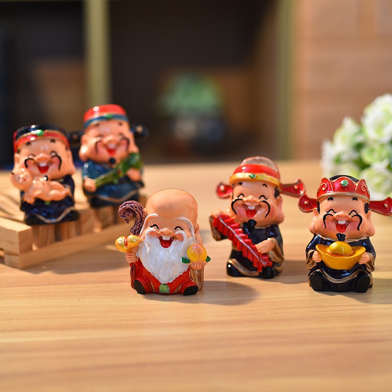 Bộ 5 ông thần tài phúc lộc thọ